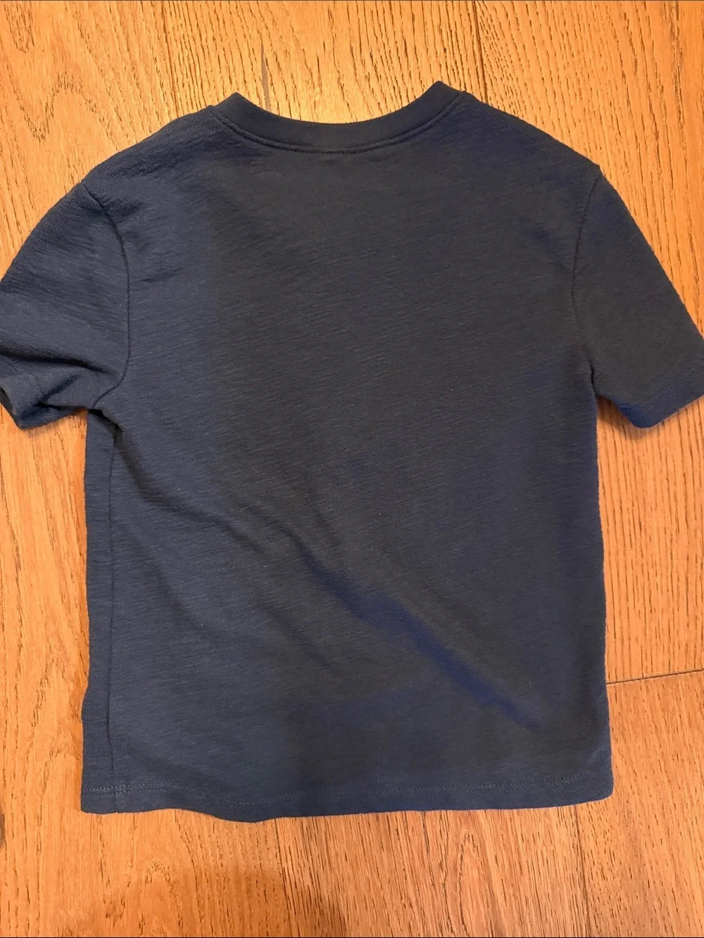 Old Navy Short Sleeve Henley Tee Set - Olive & Navy